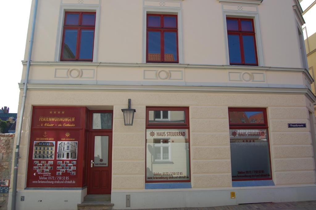 Apartament Haus Steuerrad Stralsund Zewnętrze zdjęcie